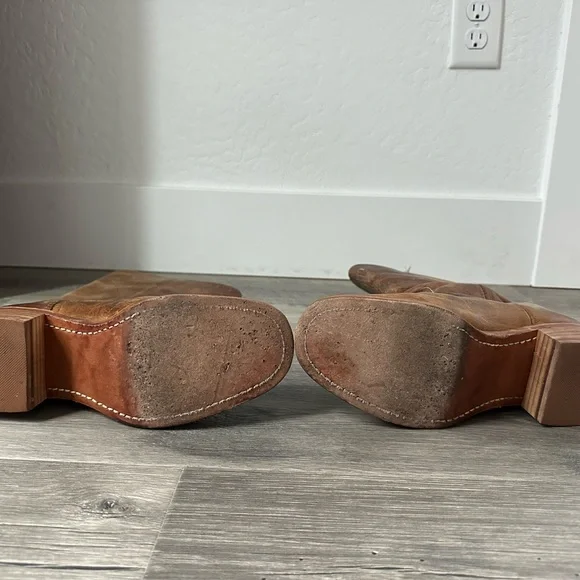 Frye Brown Leather Boots - Picture 8 of 9